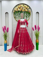 Buy Trendy Red Lehenga Choli Online in India - Joshindia