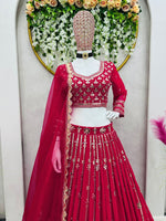 Buy Trendy Red Lehenga Choli Online in India - Joshindia