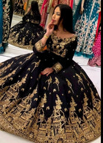 Buy Trendy Black Gown Online in India - Joshindia