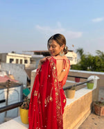 Red Saree - Buy Red Color Fashion Sarees Online - Joshindia