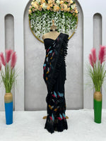 Buy Black Saree Online at Best Prices In India - Joshindia