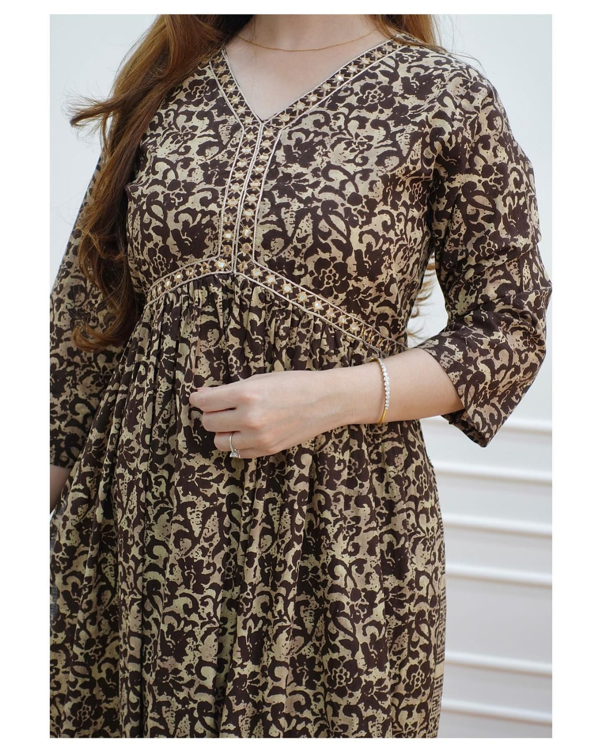 Brown Gowns Online Shopping in India - Joshindia