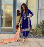 Buy Blue Salwar Suit Online in India - Joshindia