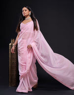 Buy Fancy Pink Saree for women Online - Joshindia