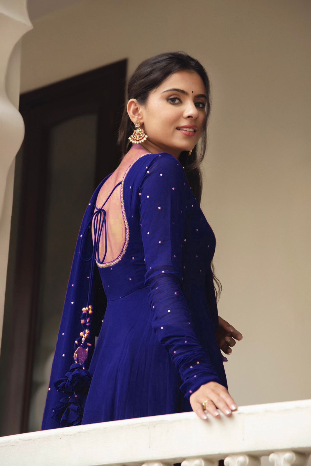 Blue Gown For Women Online - Joshindia