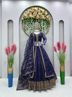 Buy Trendy Blue Lehenga Choli Online in India - Joshindia