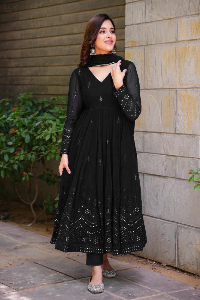 Buy Black Kurtas Sets online in India– Joshindia