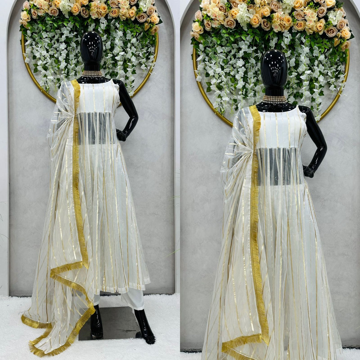 Buy Latest White Color Lehenga Choli Online - Joshindia