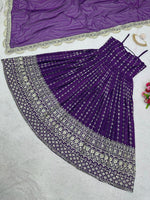 Buy Trendy Purple Gown Online in India - Joshindia