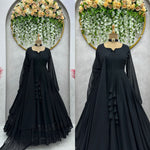 Buy Trendy Black Gown Online in India - Joshindia
