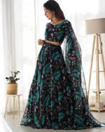 Buy Latest Designer Organza Lehenga Cholis Online - Joshindia