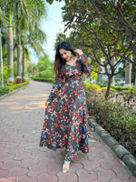 Buy Floral Print Gowns Online at Best Prices In India - Joshindia