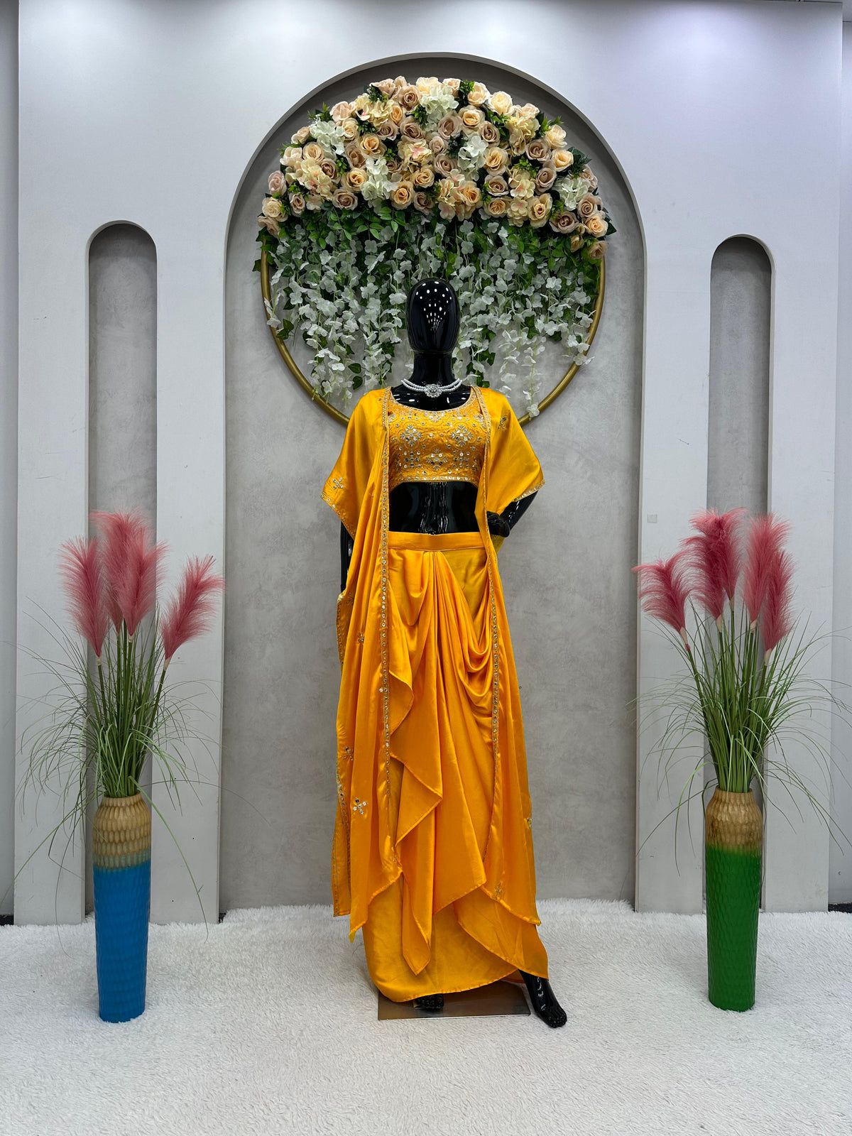 Buy Indo Western Dhoti With Koti Dress for Women Online - Joshindia