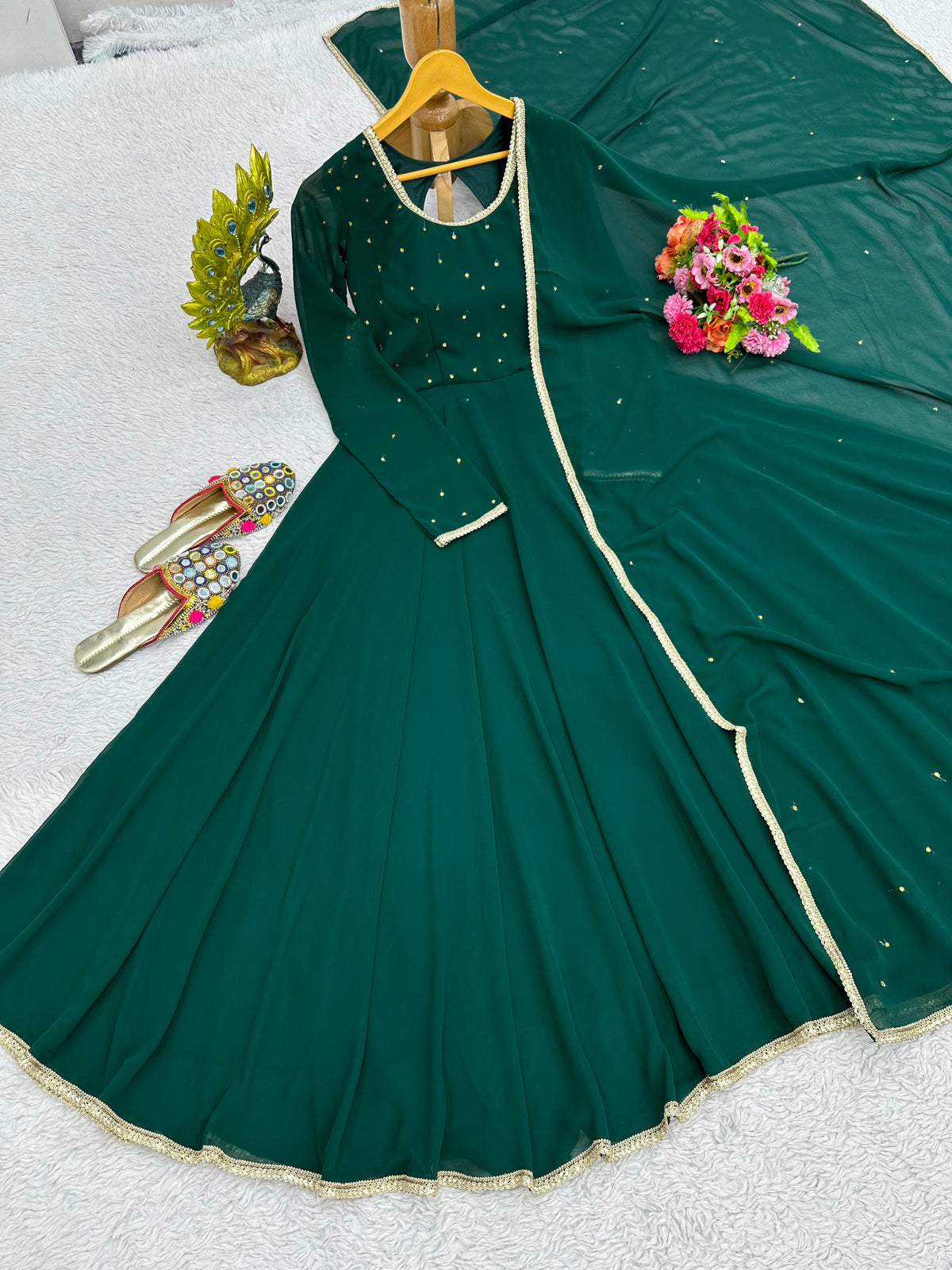 Buy Green Salwar Suits For Women Online - Joshindia