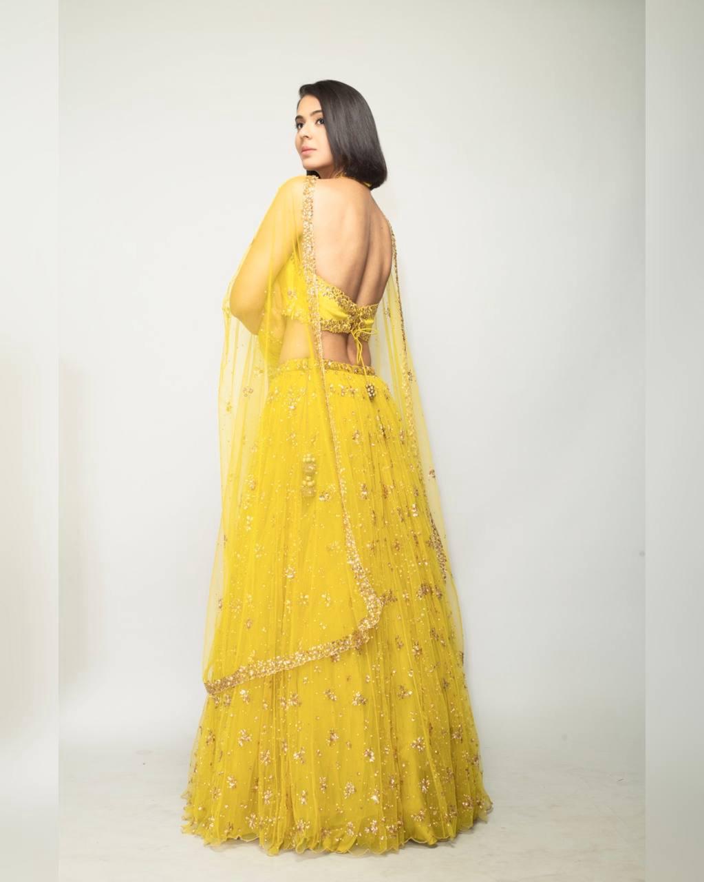 Yellow Lehenga Online at Best Price - Joshindia