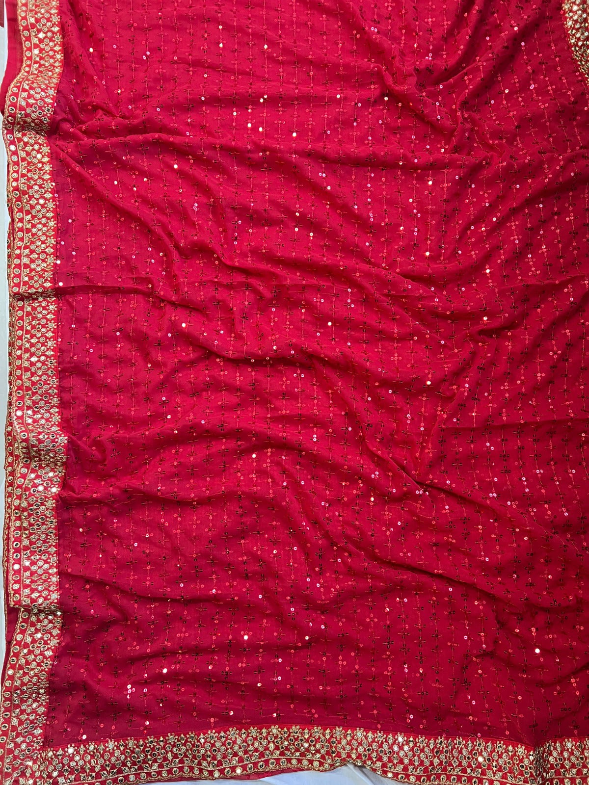 Buy Red Color Fashion Sarees Online - Joshindia