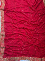 Buy Red Color Fashion Sarees Online - Joshindia