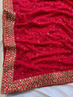 Buy Red Color Fashion Sarees Online - Joshindia