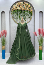 Buy Latest Green Color Indian Gown Online at Best Price - Joshindia