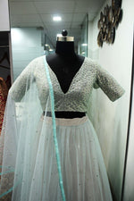 Buy Grey Colour Lehenga Choli Online - Joshindia