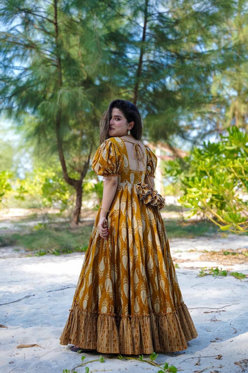 Shell Print One-Piece Maxi Dress - Joshindia