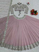 Desiger Georgette Lehenga Choli Online - Joshindia