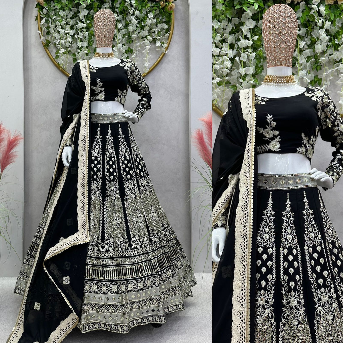 Buy Faux Georgette Lehenga Online Shopping - Joshindia