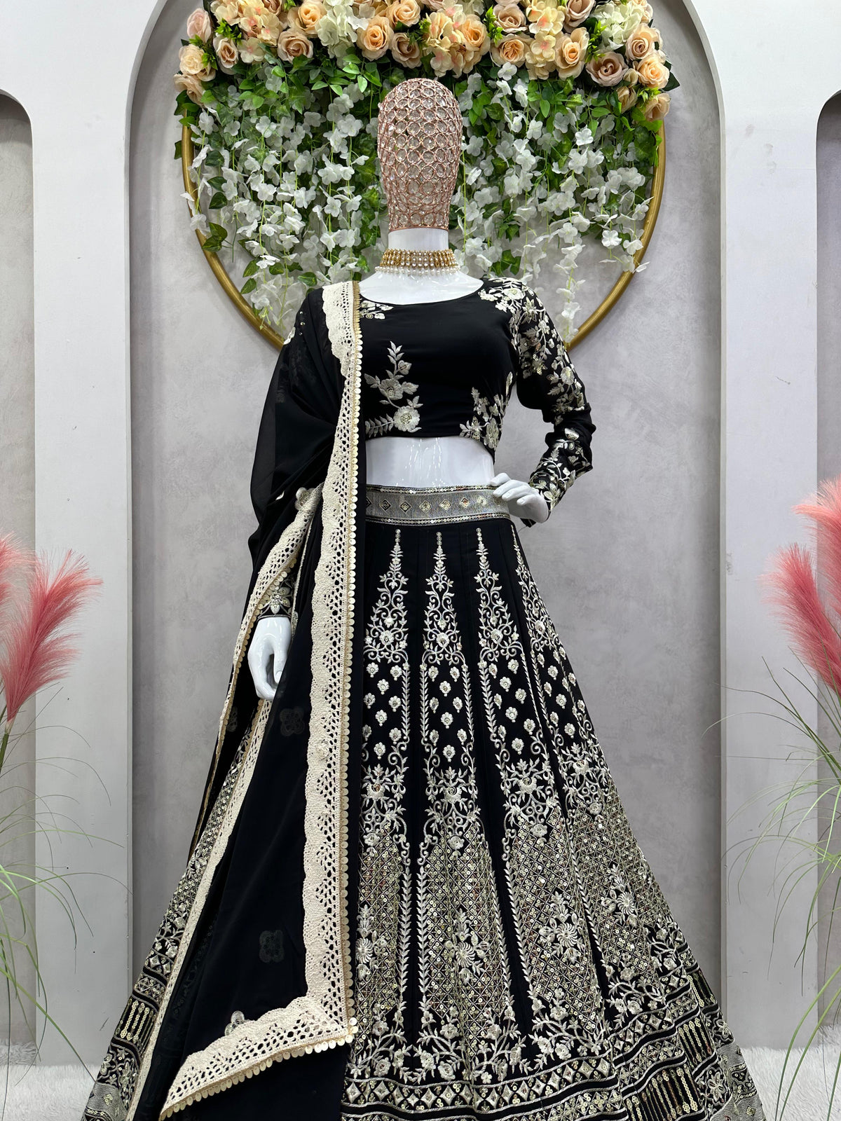 Buy Faux Georgette Lehenga Online Shopping - Joshindia