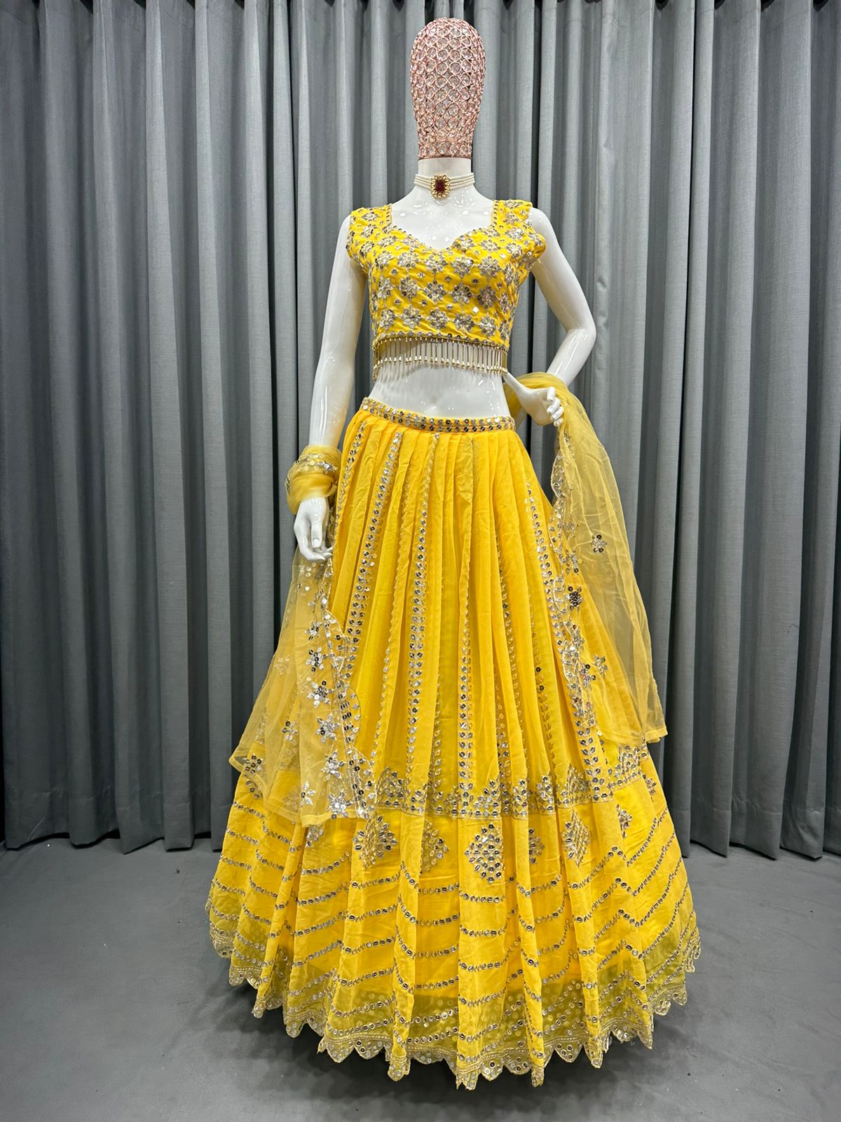 Stunning Yellow Lehenga Choli Collection - Joshindia