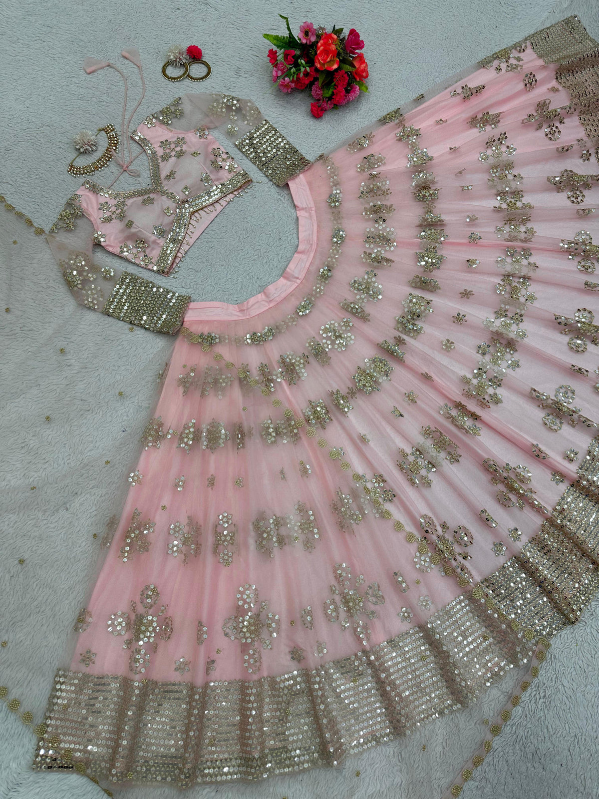 Buy New Launching wedding Designer Lehenga Choli in ButterflyNet - Joshindia
