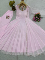 Embrace Grace with Our Baby Pink Suit - Joshindia