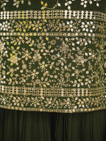 Buy Trendy Green Sharara Online in India - Joshindia