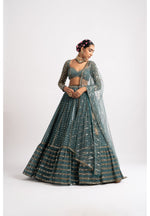 Buy Trendy Green Lehenga Choli Online in India - Joshindia