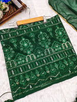 Buy Green Chikankari Lehenga for Women Online - Joshindia