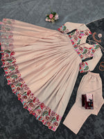Buy Latest Cream Anarkali Suit Online At Best Price - Joshindia