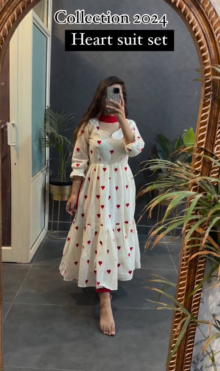 Buy Heart Print Dress Online In India - Joshindia