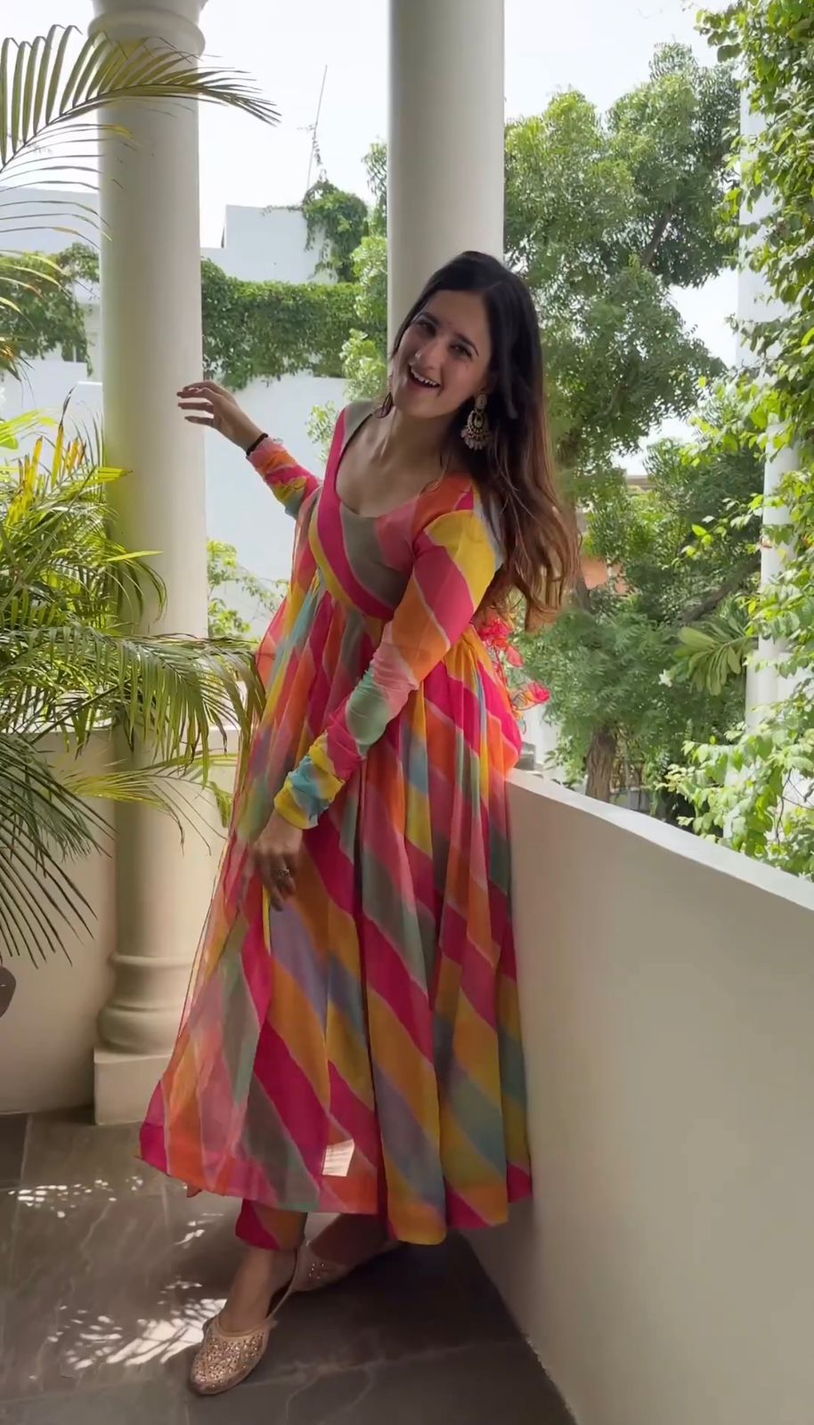 Beautiful Designer Suit On Tabby Silk Women Suit - Joshindia