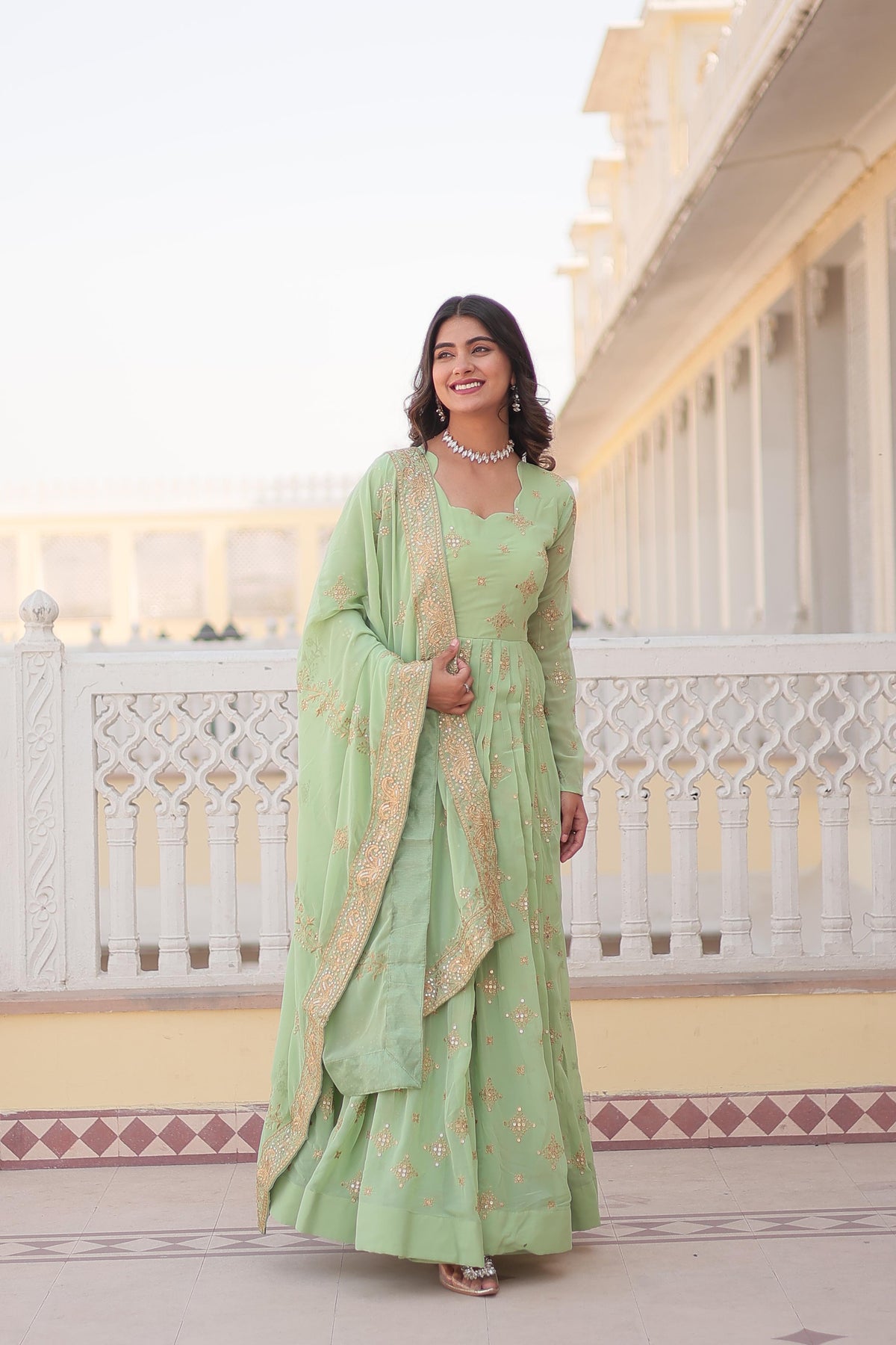 Designer Readymade Gown At Best Price Online - Joshindia