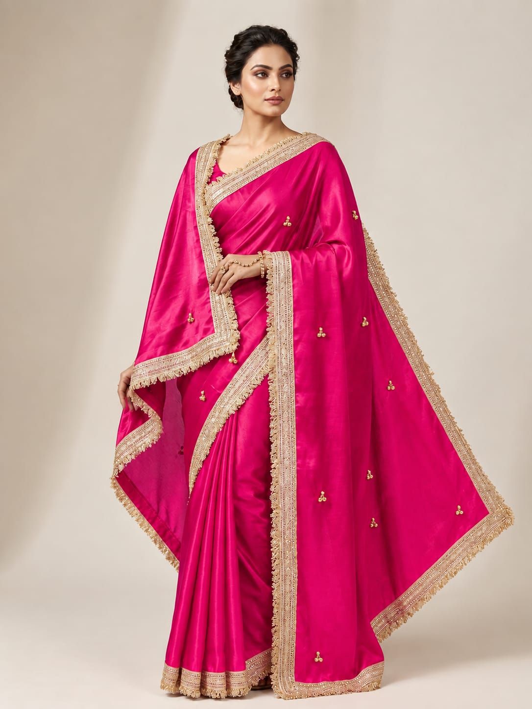 Viral Ghunghroo saree