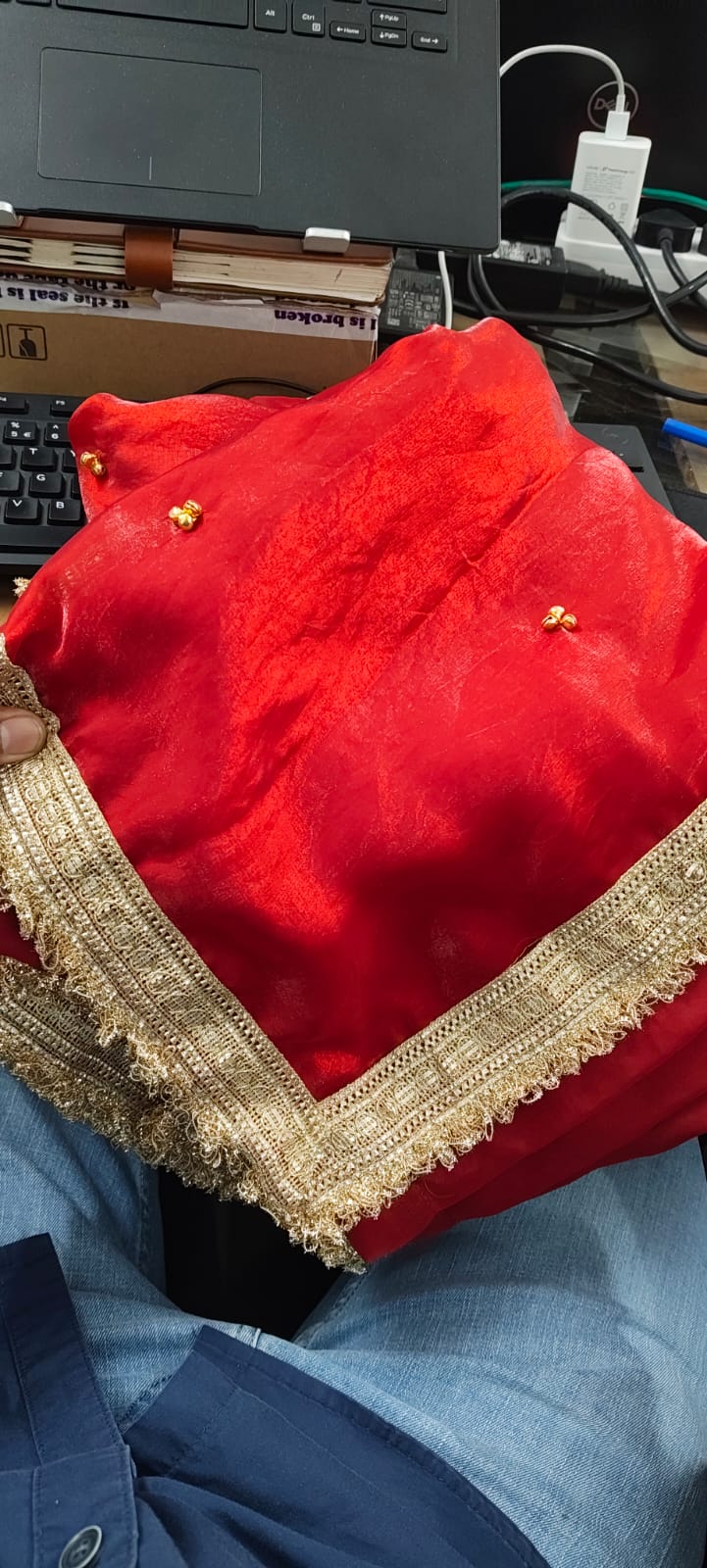 Viral Ghunghroo saree