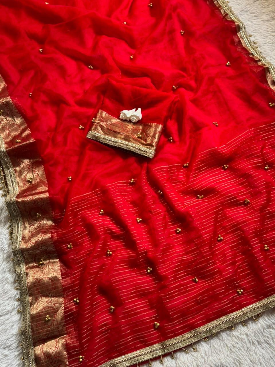 Viral Trending Ghungroo Saree