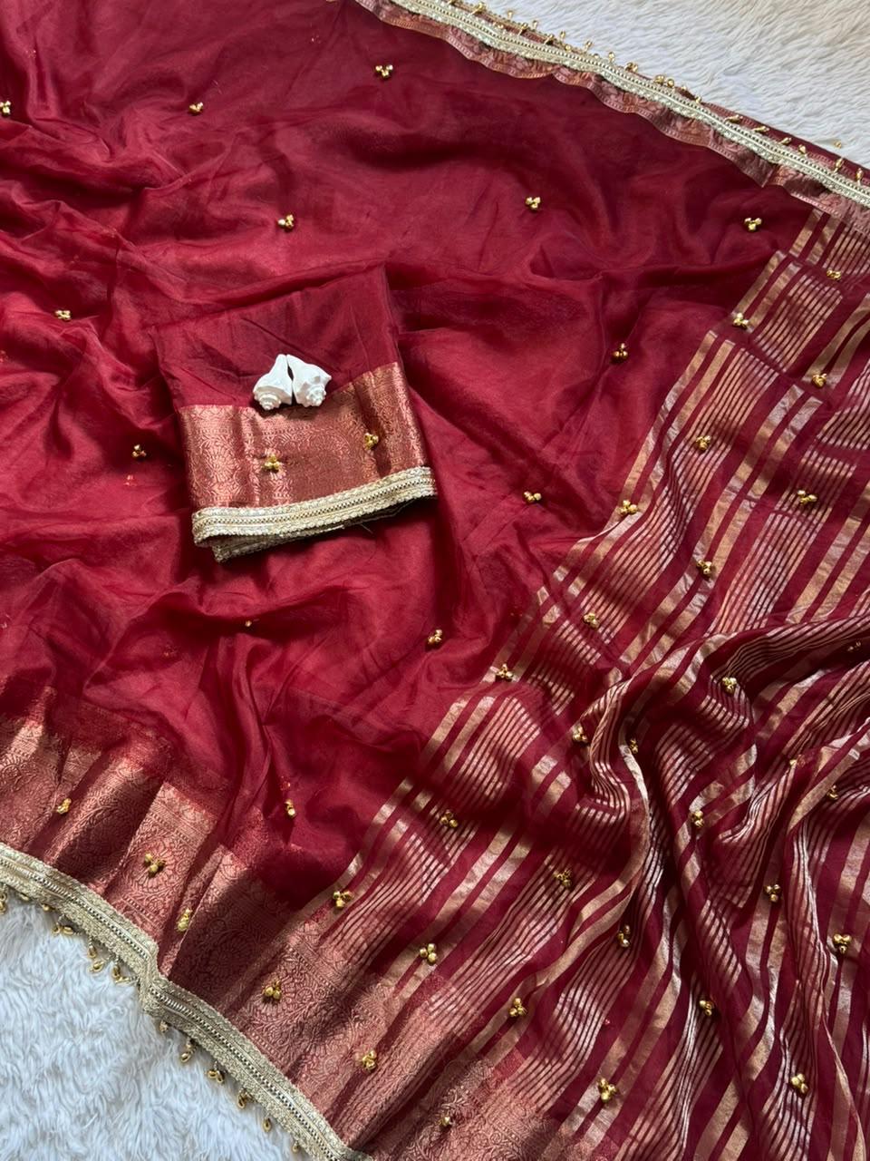 Viral Trending Ghungroo Saree