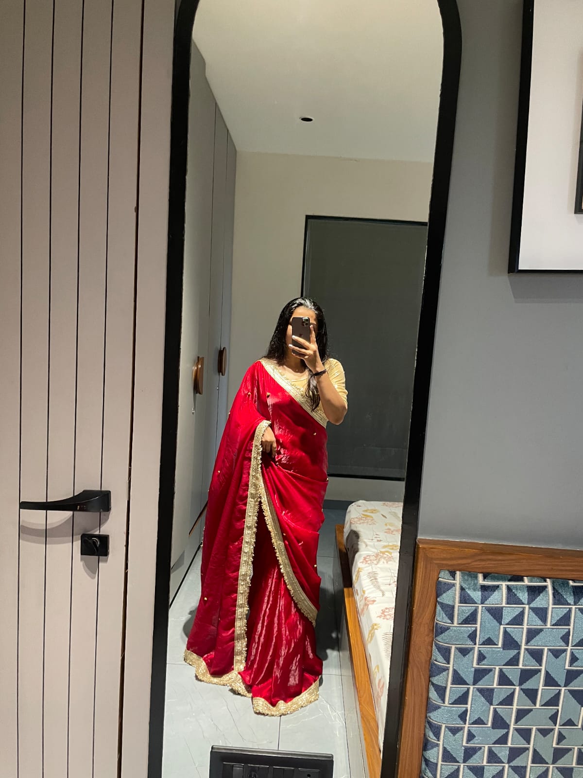 Viral Ghunghroo saree