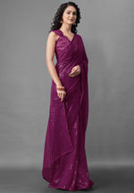 Buy Sequin Sarees online at Best Prices in India - Joshindia