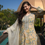 Amazing Yellow Color Kurta Set For Party Look - Joshindia