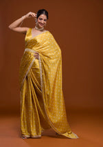 Buy Yellow Sarees Online at Best Prices In India - JOSHINDIA - Joshindia