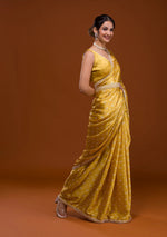 Buy Yellow Sarees Online at Best Prices In India - JOSHINDIA - Joshindia