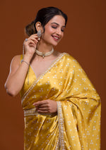 Buy Yellow Sarees Online at Best Prices In India - JOSHINDIA - Joshindia