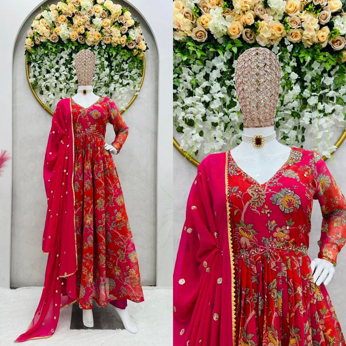 Buy Latest Indian Gown dress Online Shopping For Women - Joshindia