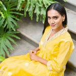 Buy Trendy Yellow Gown Online in India - Joshindia